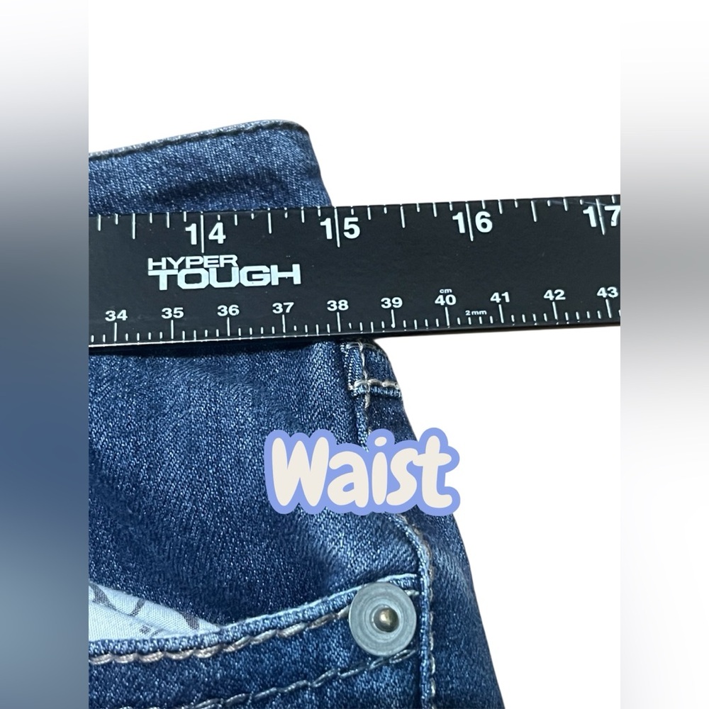Inc Denim Size 4 Curvy Fit Boot Leg Jeans Pants Denim Stretch 32 Inseam - Picture 8 of 9